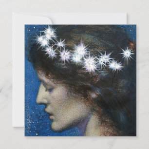 „Night - Noc“ Märchenkunst von Robert Hughes Feiertagskarte