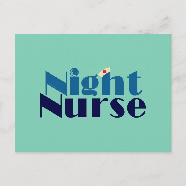 Night Nurse Postkarte (Vorderseite)