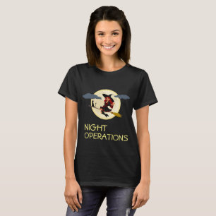 Night Operations lustig anpassbar T-Shirt