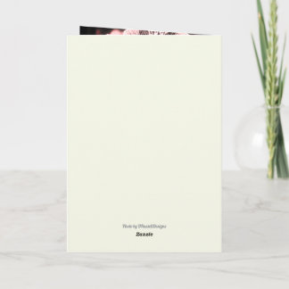 "Night Orchids" Folded Greeting Card Karte