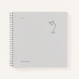 Night Owl Dark Academia Scholarly Notizbuch