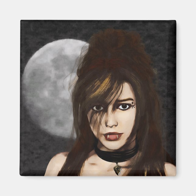 Night Portrait Magnet (Vorne)