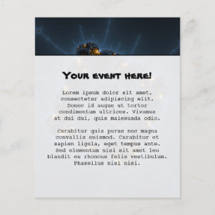 Night Prowler Fraktal Art Flyer