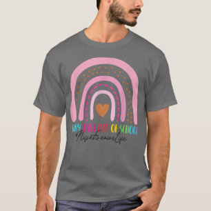 Night Senior Happy Last Day School Rainbow T - Shi T-Shirt