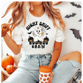 Night Shift BOO BOO Crew Halloween T-Shirt