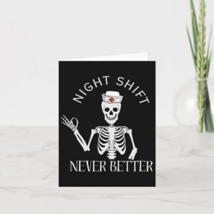 Night Shift Nurse Icu Rn Er Cvicu Nicu Ed Np Hallo Karte