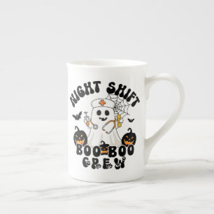 Night Shift Nurse Tasse - BOO BOO Crew Ghost