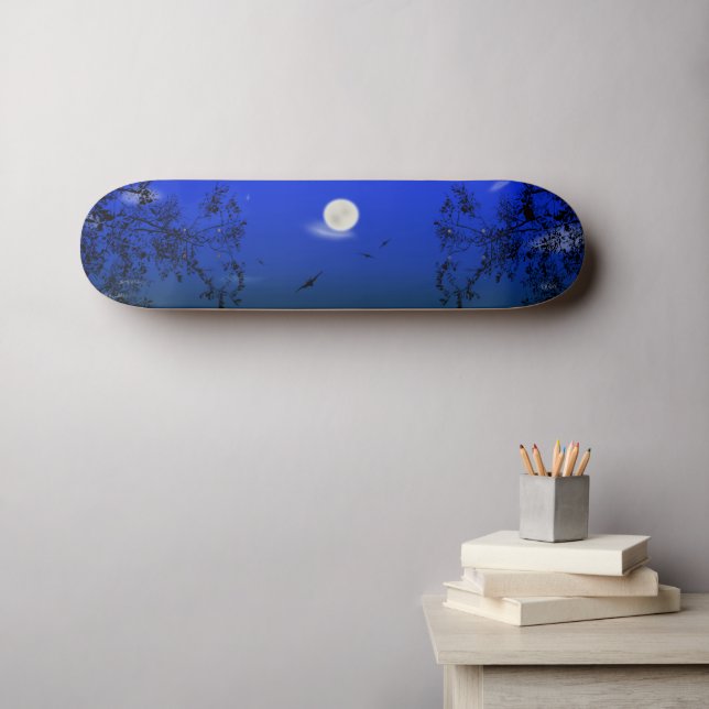 Night Skateboard (Wandkunst (Horz))