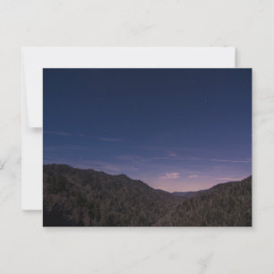 Night Sky am Clingman's Dome Postkarte