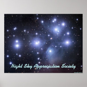 Night Sky Appreciating Society - Poster