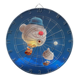 Night Sky Balloon Adventure Dartscheibe