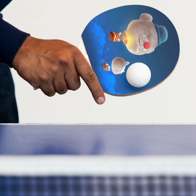 Night Sky Balloon Adventure Tischtennis Schläger (InSitu)