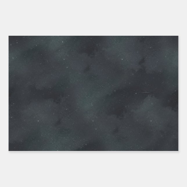 Night Sky Bundle (3) Geschenkpapier Set (Vorderseite)
