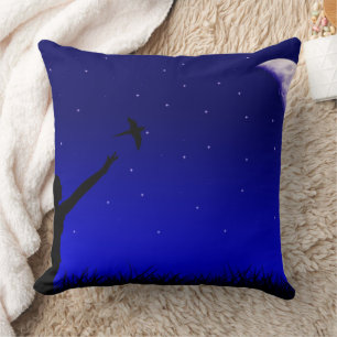 Night Sky - Cool Graphic Background Kissen