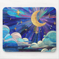 Night Sky - Digital Art Mosaik