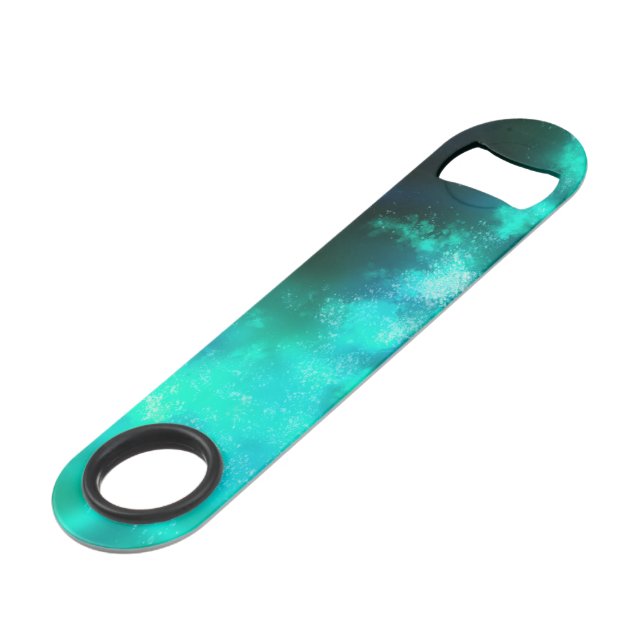 Night Sky Emerald Bottle Opener Speed Flaschenöffner (Vorderseite Schrägansicht)