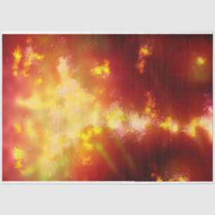 Night Sky Flame Seidenpapier
