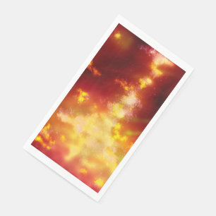 Night Sky Flare Napkin Serviette