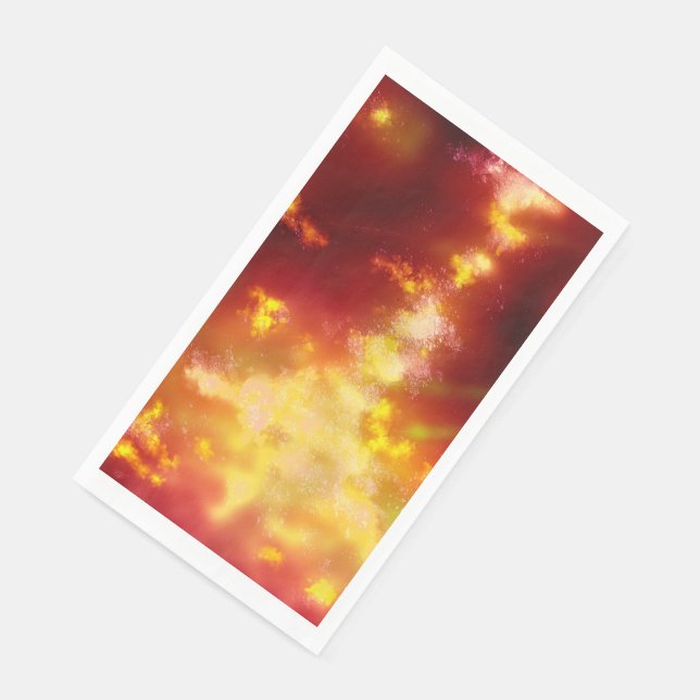 Night Sky Flare Napkin Serviette (Ecke)