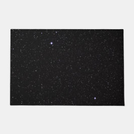 Night Sky mit Sternen Fußmatte