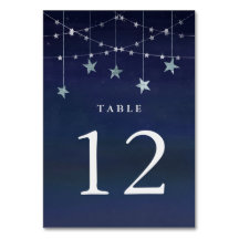 Night Sky mit Whimsical Garlands of Stars