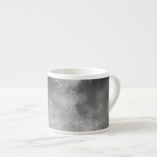 Night Sky Monochrome Grau Espressotasse