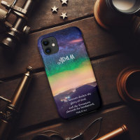 Night Sky Over Rockies Psalms Bible Verse