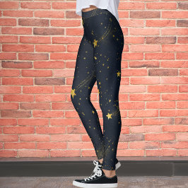 Night Sky Pattern Leggings