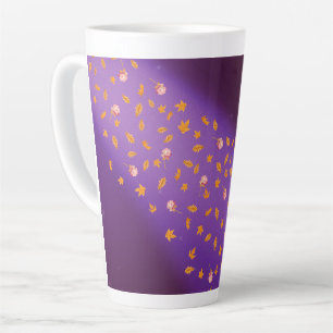 Night Sky & Rose Milchtasse