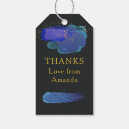 Night Sky Space Stars Fantasy Party Vielen Dank Geschenkanhänger