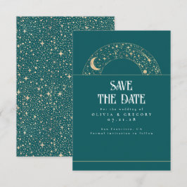 Night Sky Stars Celestial Save the Date