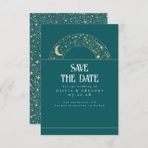 Night Sky Stars Celestial Save the Date