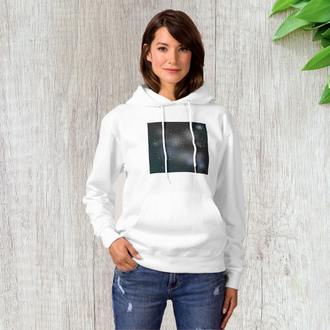 Night Sky Womens Hoodie (Von Creator hochgeladen)