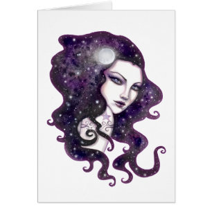 Night Skye Fantasy Celestial Artwork