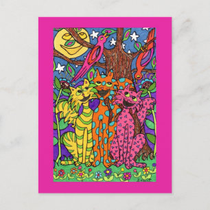 Night Songs Postkarte