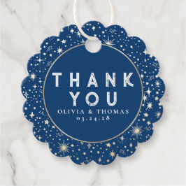 Night Stars Celestial Mystical Danke Geschenkanhänger