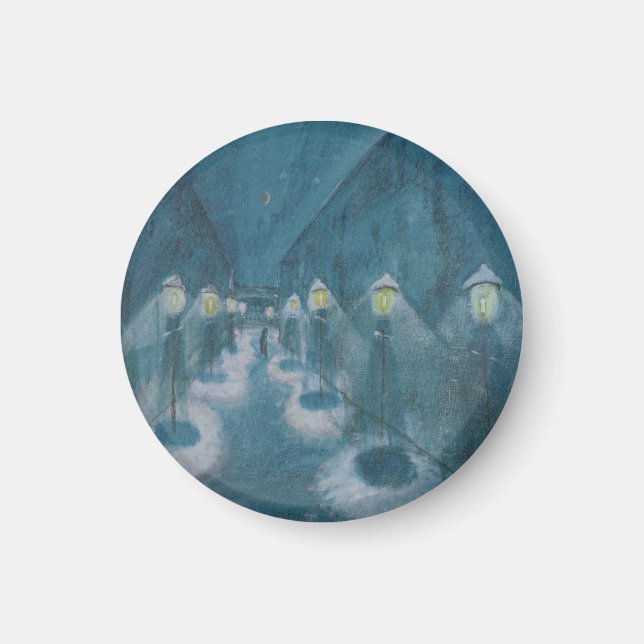 Night Street (Street by Night) (1922) Walter Grama Magnet (Vorne)