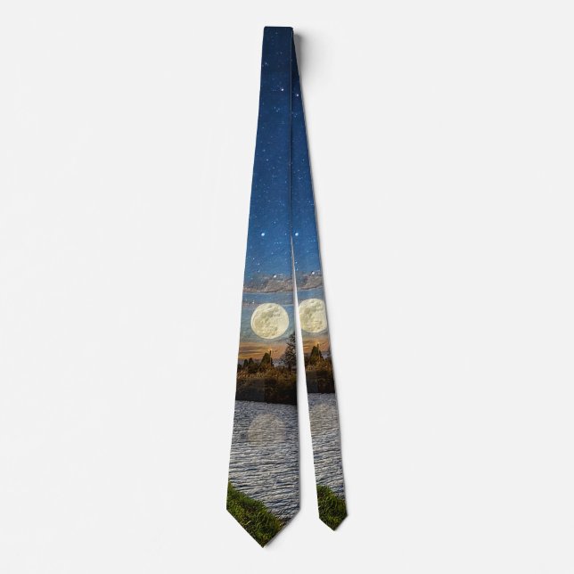 Night Time Prowl Neck Tie Krawatte (Vorderseite)