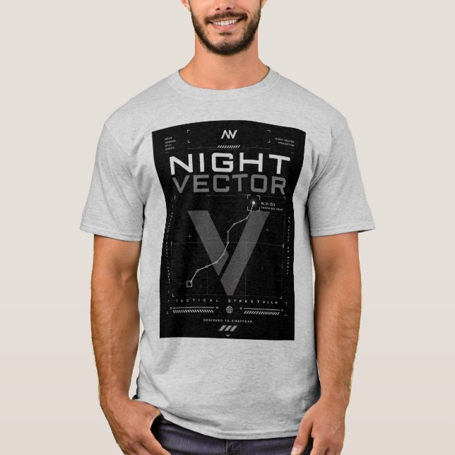 Night Vector T-Shirt (Vorderseite)