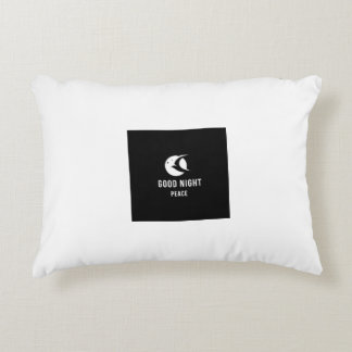 Night vibe image printed pillow dekokissen