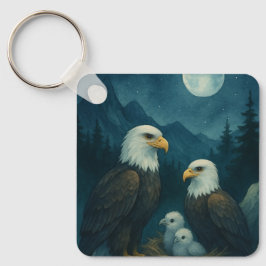 Night Watch - Adlerfamilie unter den Sternen Schlüsselanhänger