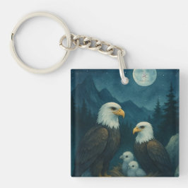 Night Watch - Adlerfamilie unter den Sternen Schlüsselanhänger