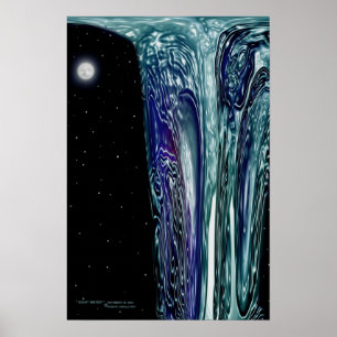 " NIGHT WATER " von Robert Singletary Poster