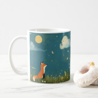 Night Whispers – Kind_Ones Träumertassen-Wald Kaffeetasse