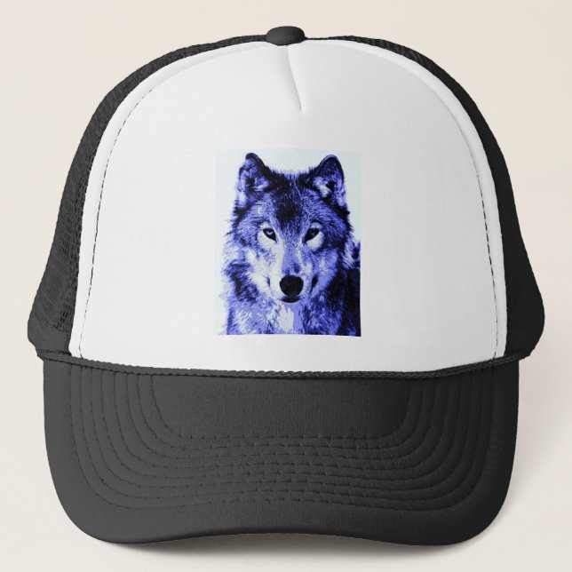 Night Wolf Truckerkappe (Vorderseite)