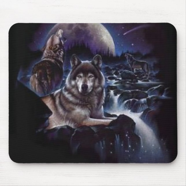 Night-Wolves-wolves-2812983-296-300 Mousepad (Vorne)