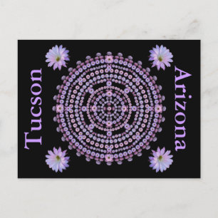Nightbloming Mandala Postcard Postkarte