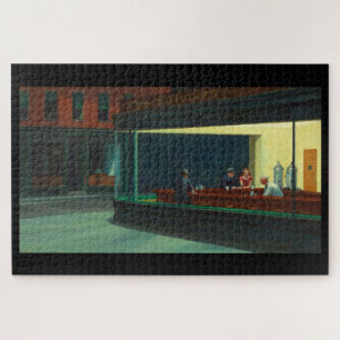 "Nighthawaks" von Edward Hopper Jigsaw Puzzle