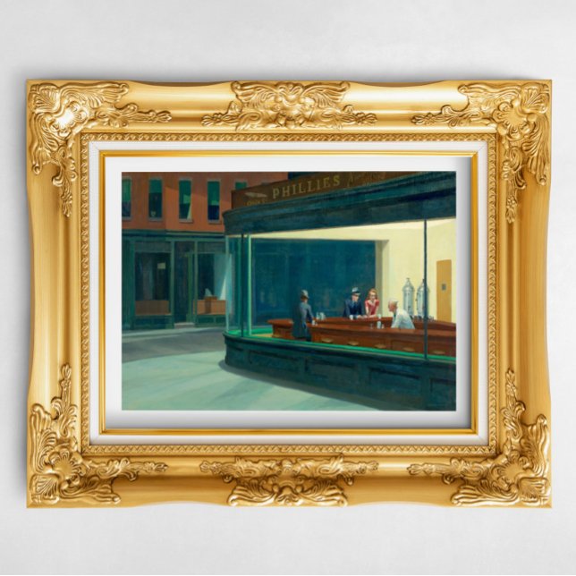 Nighthawks 1942 von Edward Hopper Poster (Von Creator hochgeladen)