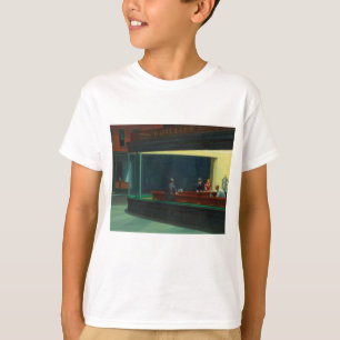 Nighthawks Gemälde von Edward Hopper T-Shirt
